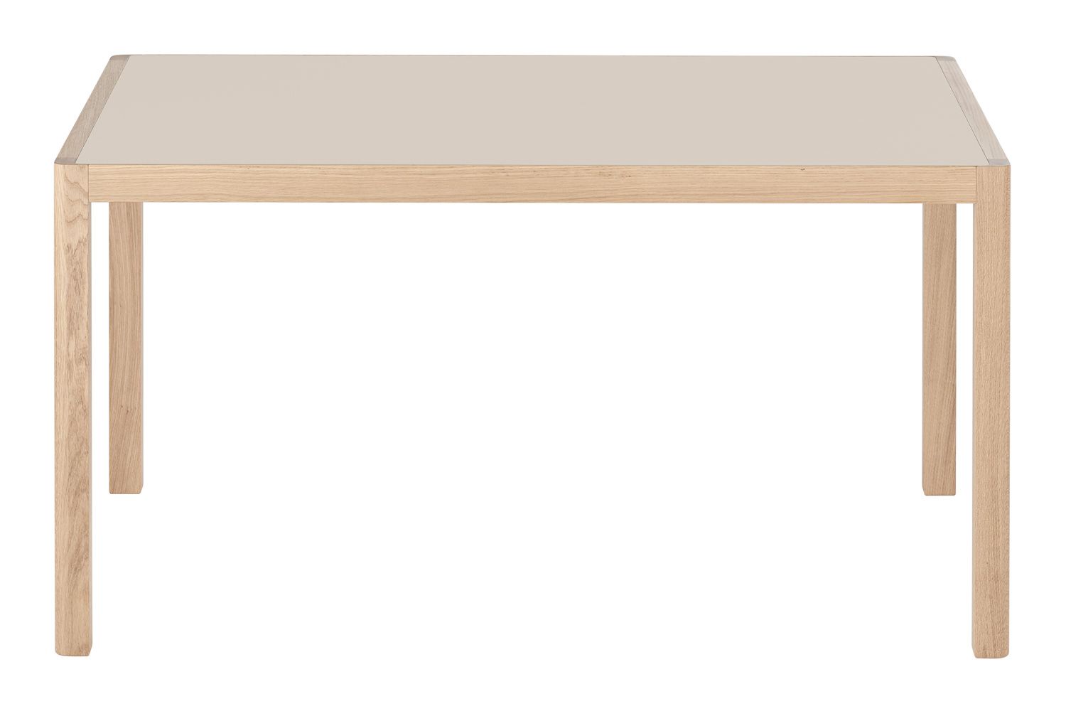 ムート ワークショップテーブル 130 / 140 / 200 横幅：140cm / 天板：ウォームグレー リノリウム