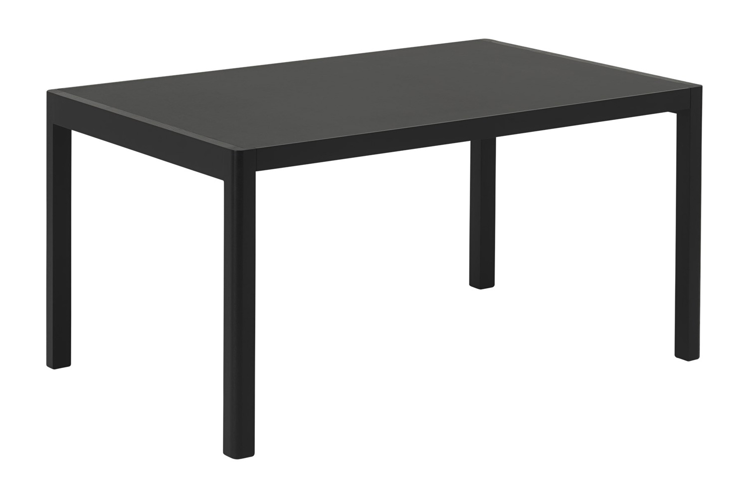 ムート ワークショップテーブル 130 / 140 / 200 横幅：140cm / 天板：ブラック リノリウム