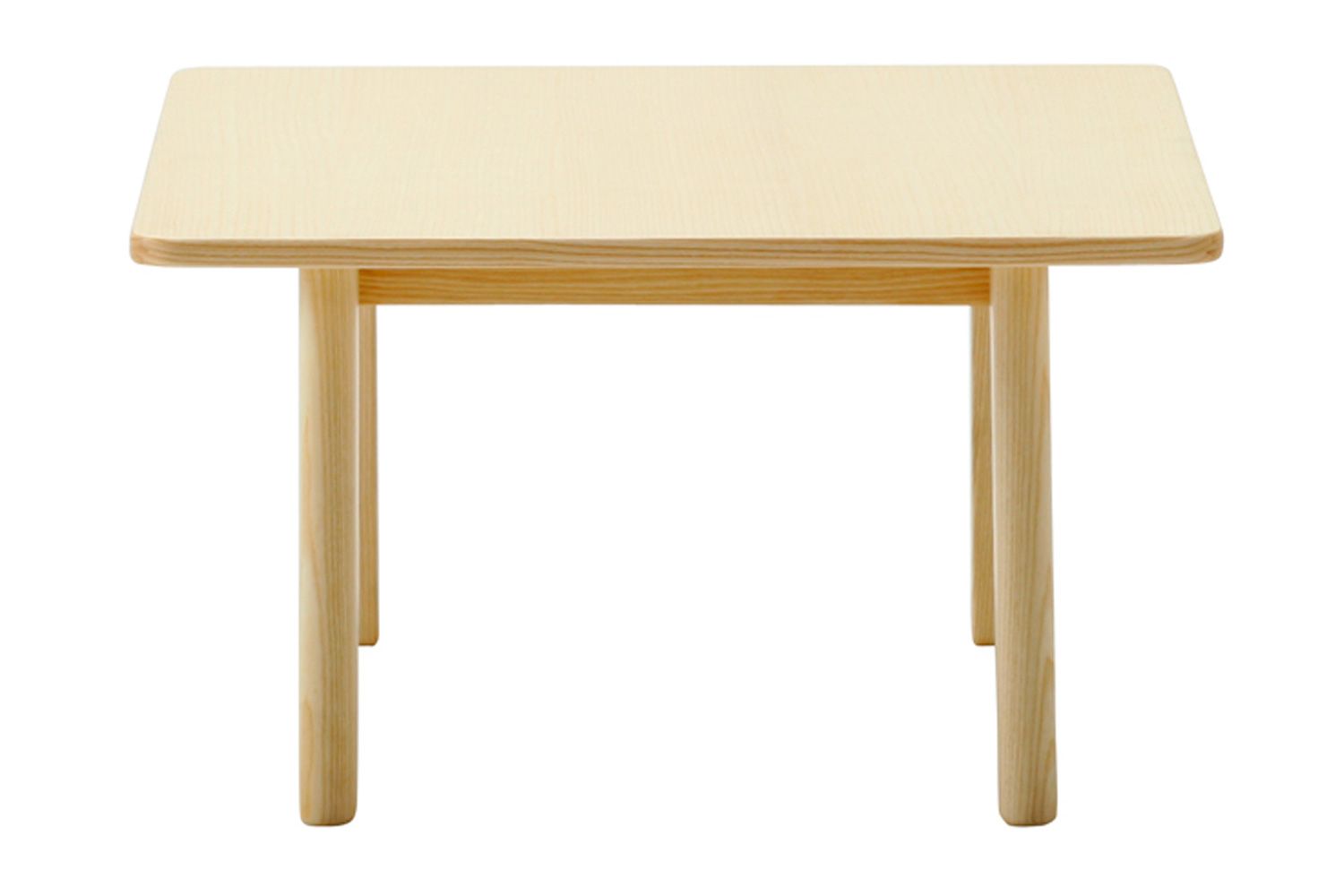 マルニ木工 ブルーノ サイドテーブル 65 アッシュ（ナチュラルクリア）