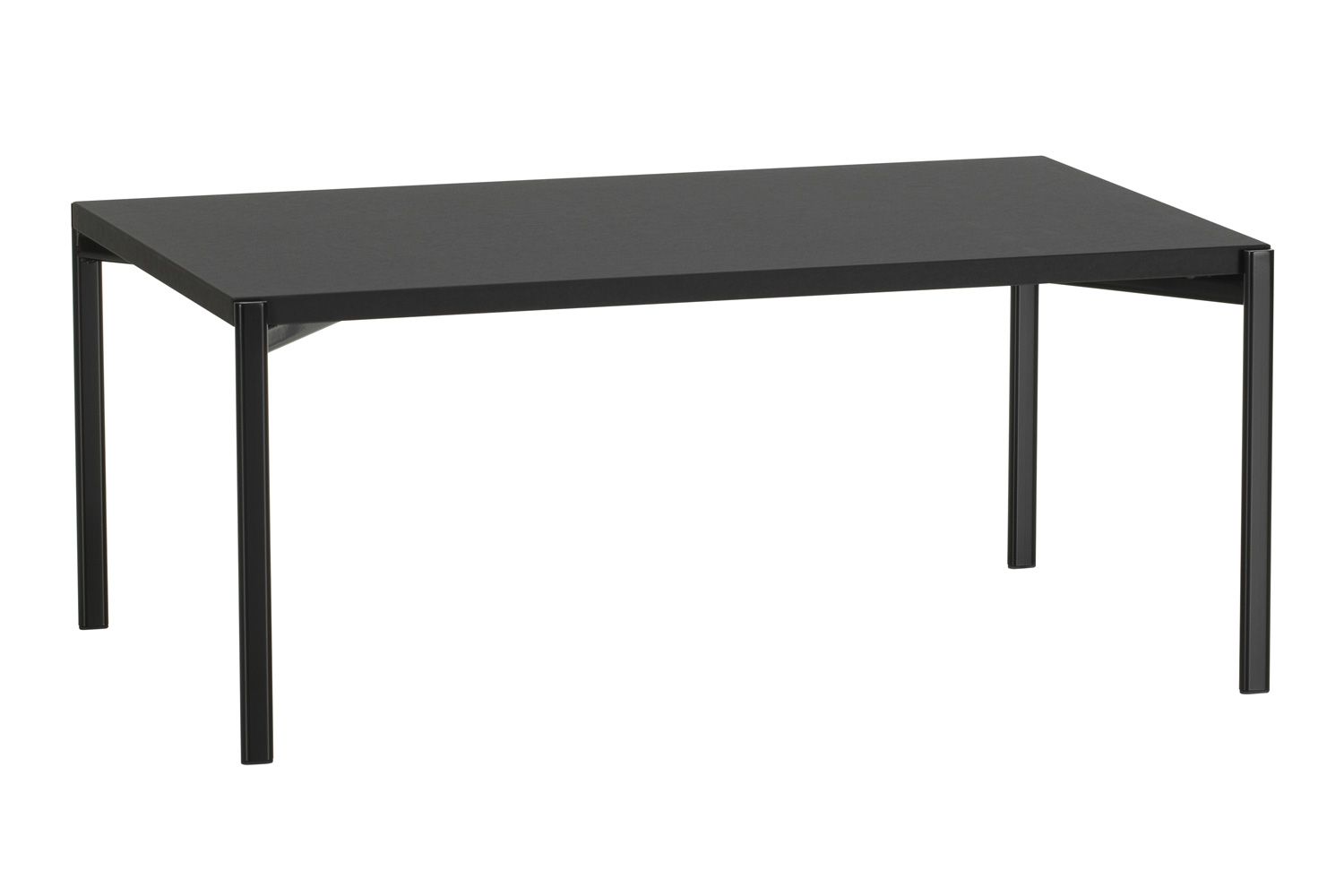 アルテック キキ サイドテーブル W100cm / 天板：ブラック リノリウム