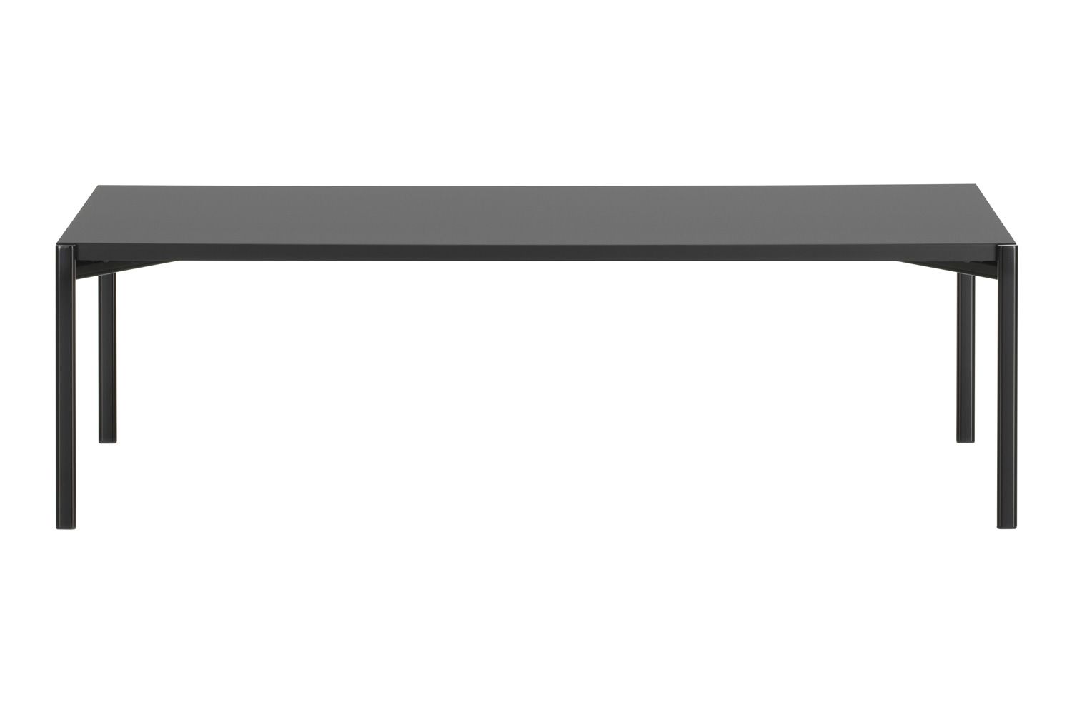 アルテック キキ サイドテーブル W140cm / 天板：ブラック ラミネート