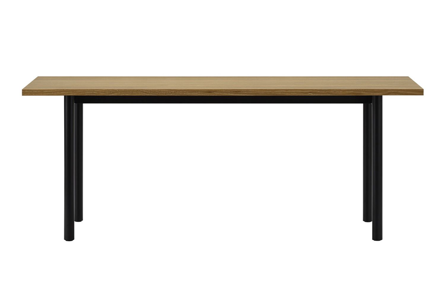 マルニ木工 マルタ ダイニングテーブル スチールレッグ 180 / 200 / 220 / 240 / 320 横幅：180cm オーク（ナチュラルホワイト）