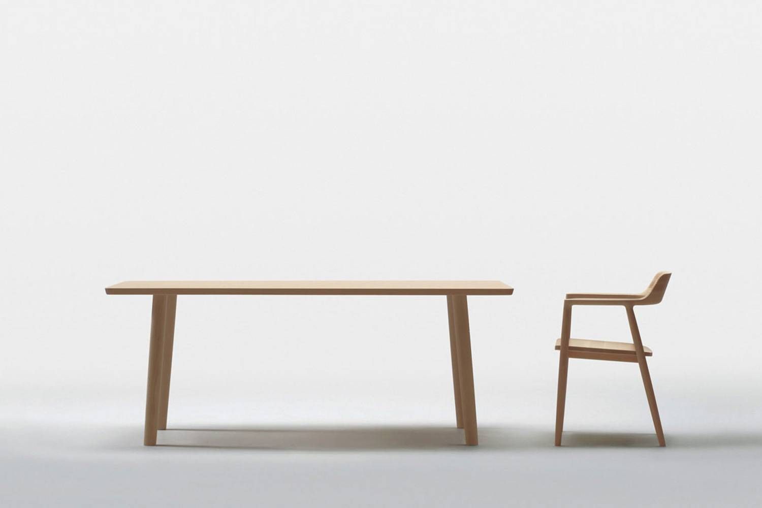 マルニ木工 ヒロシマ ダイニングテーブル 伸長式 同シリーズの仕様違いのイメージ画像です。