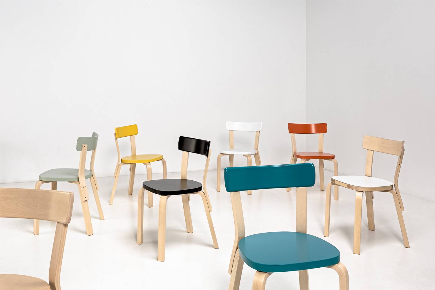 豊富な品 アルテック artek チェア 69 グリーン 他 パイミオカラー カラーモデル アアルト 北欧 北欧家具 椅子 おしゃれ 木製