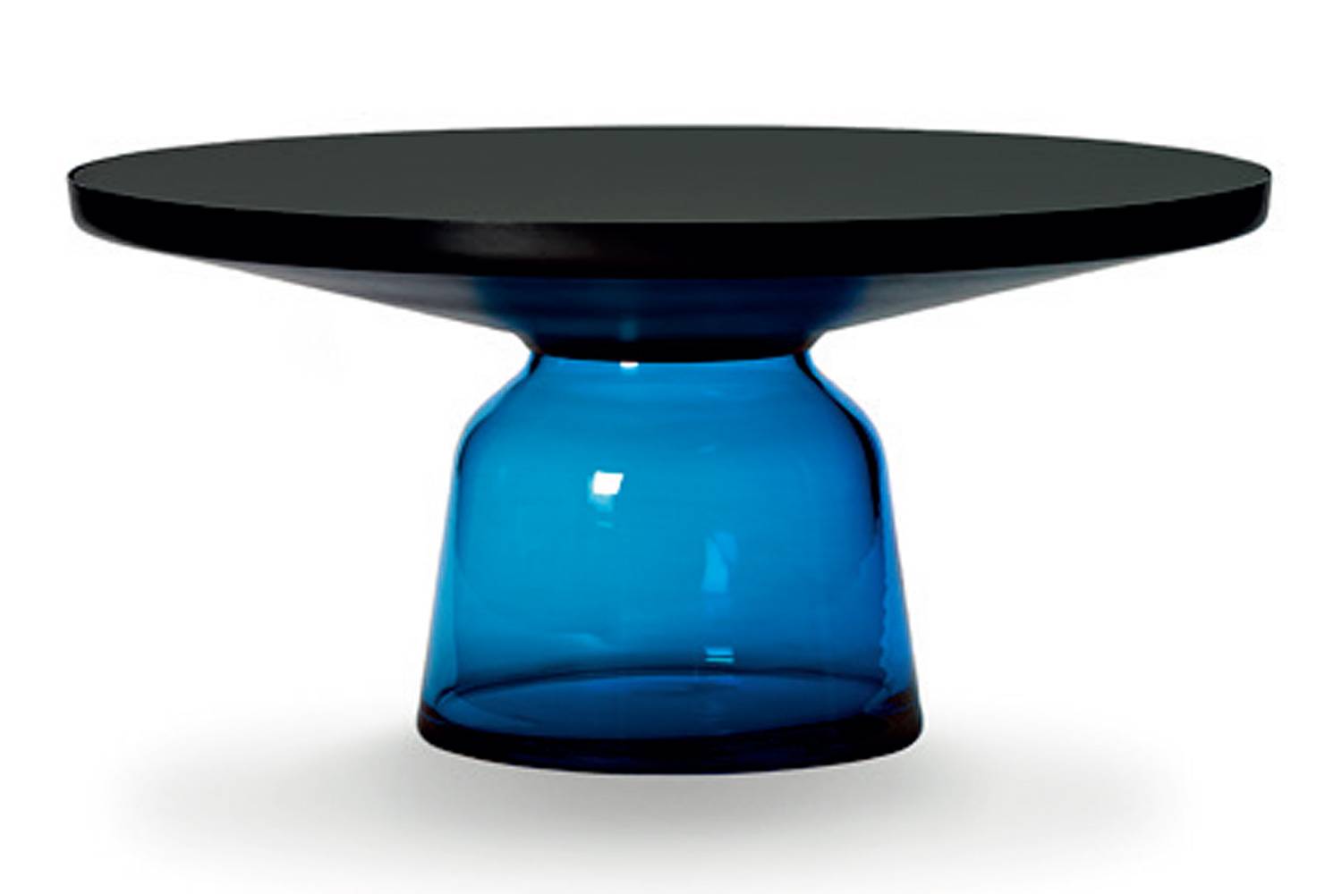 クラシコン ベル コーヒーテーブル メタルトップフレーム：ブラック
