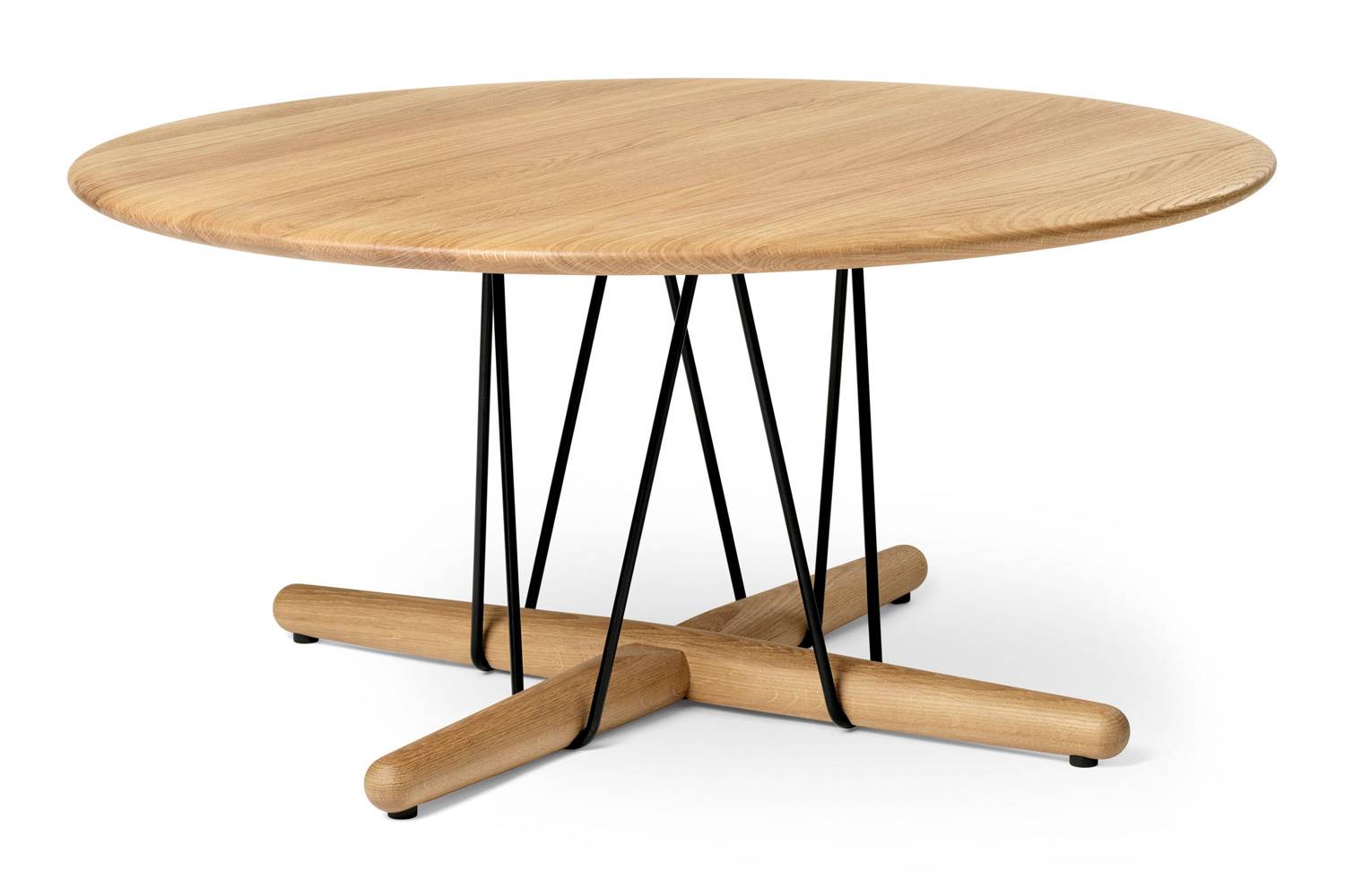 カール・ハンセン＆サン E021 エンブレイス ラウンジテーブル 直径：80 x 高さ：38cm / オーク材オイル仕上