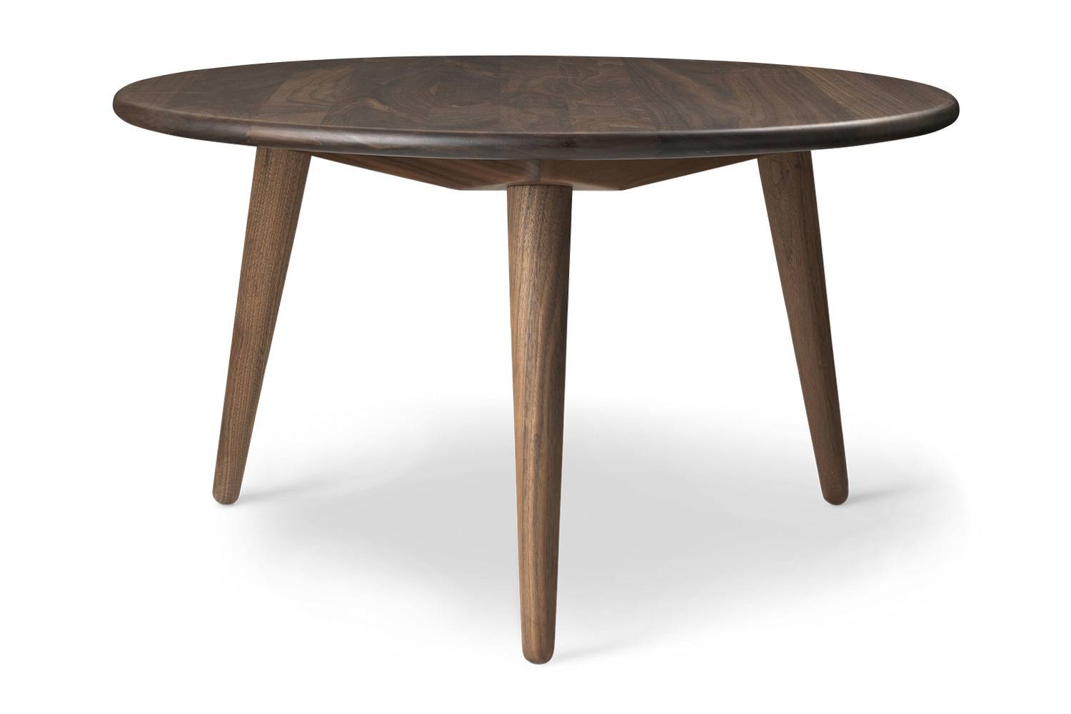カール・ハンセン＆サン CH008 コーヒーテーブル 直径：100 x 高さ：48cm / ウォルナット材オイル仕上