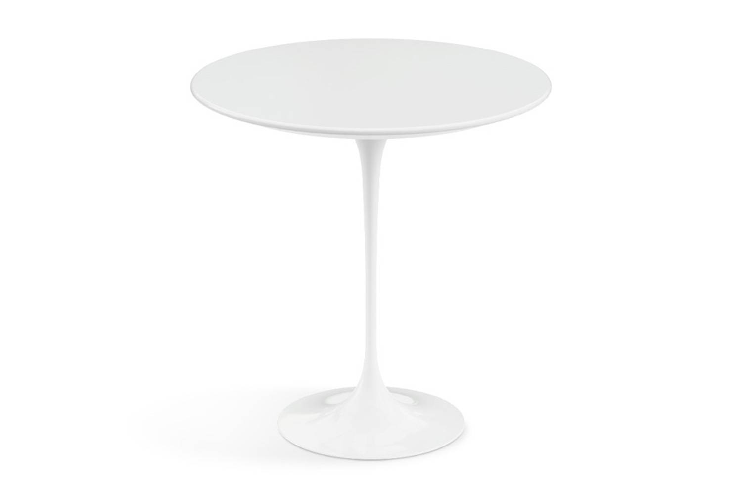 ノル スタジオ サーリネン コレクション ローテーブル ラウンドサイドテーブル ホワイト 天板：ラミネート・ホワイト