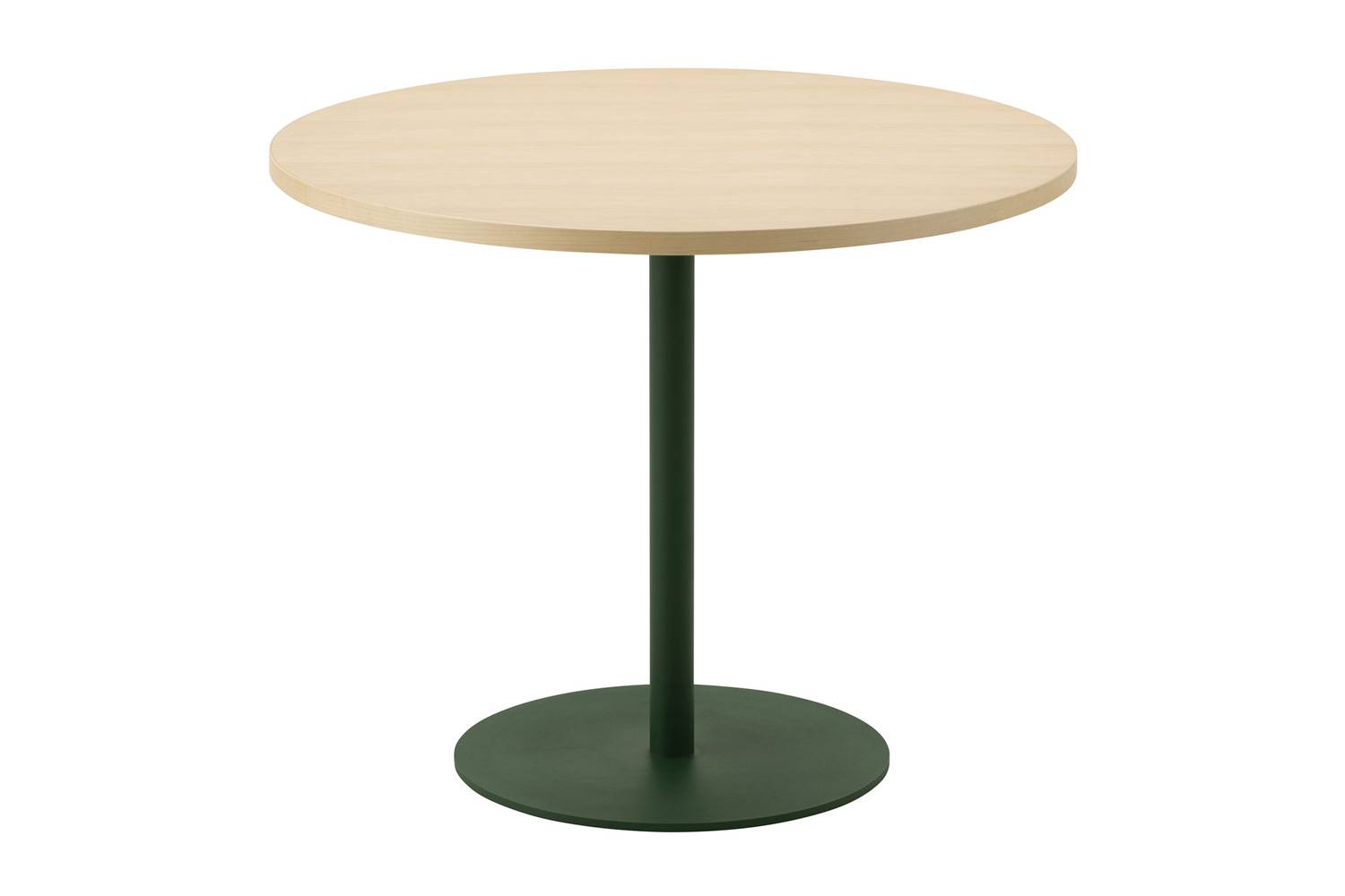 マルニ木工 T&O ラウンド テーブル 直径：90cm / グリーン