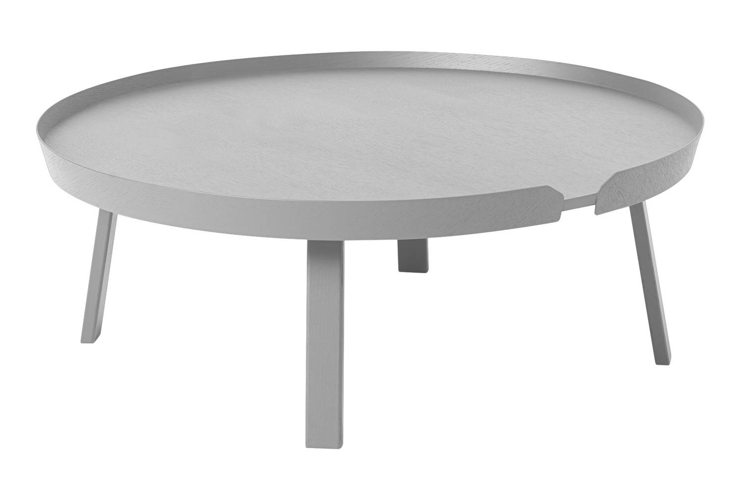 ムート アラウンドコーヒーテーブル ラージ / エクストララージ 直径：95cmグレー